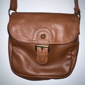 (free with purchase) Charlotte Russe Tan / Cognac Crossbody Purse